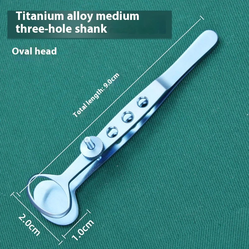ไทเทเนียม/สแตนเลส Chalzion Forceps Ophthalmic แหนบ Ophthalmic เครื่องมือ