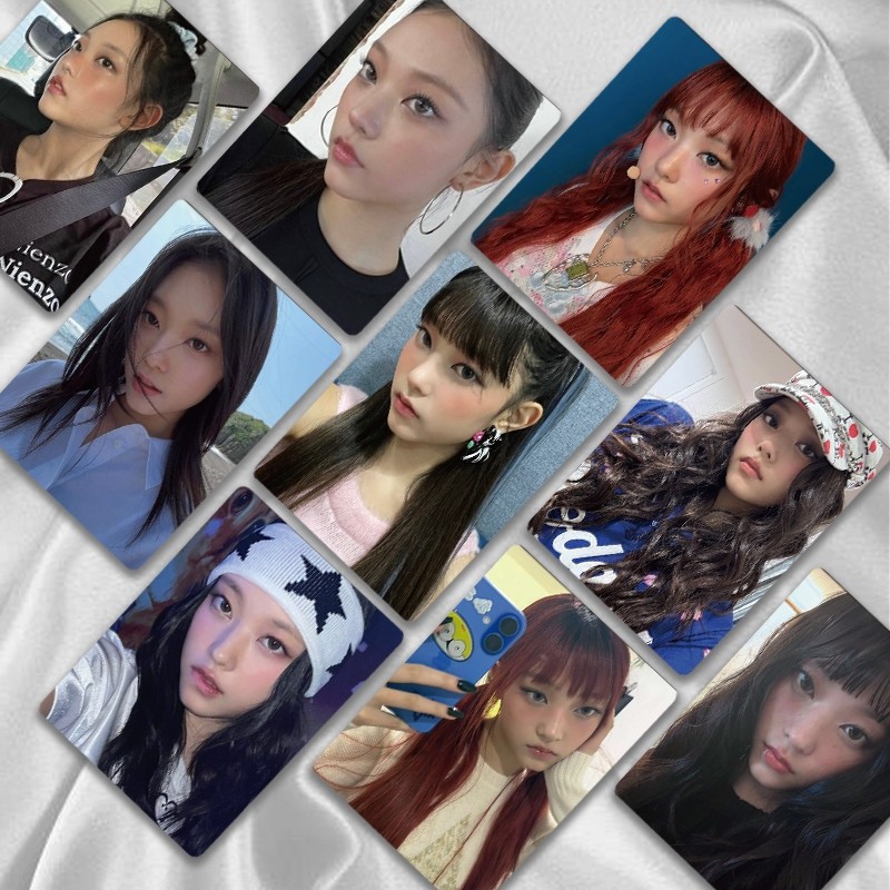 50-124pcs NJ เลเซอร์โฮโลแกรม Lomo การ์ด 2nd Anniversary How Sweet Album Photocards BUNIES CAMP CLUB 