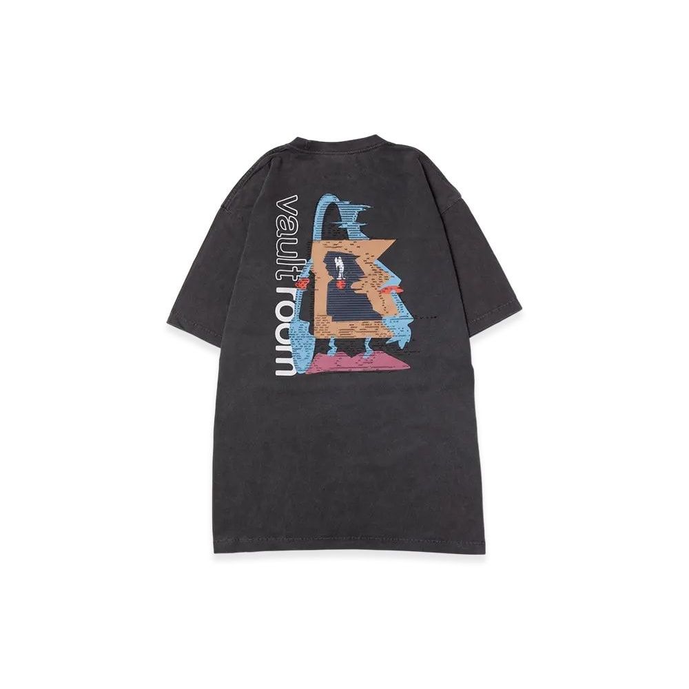 VAULTROOM Ascii Tee Charcoal Unused