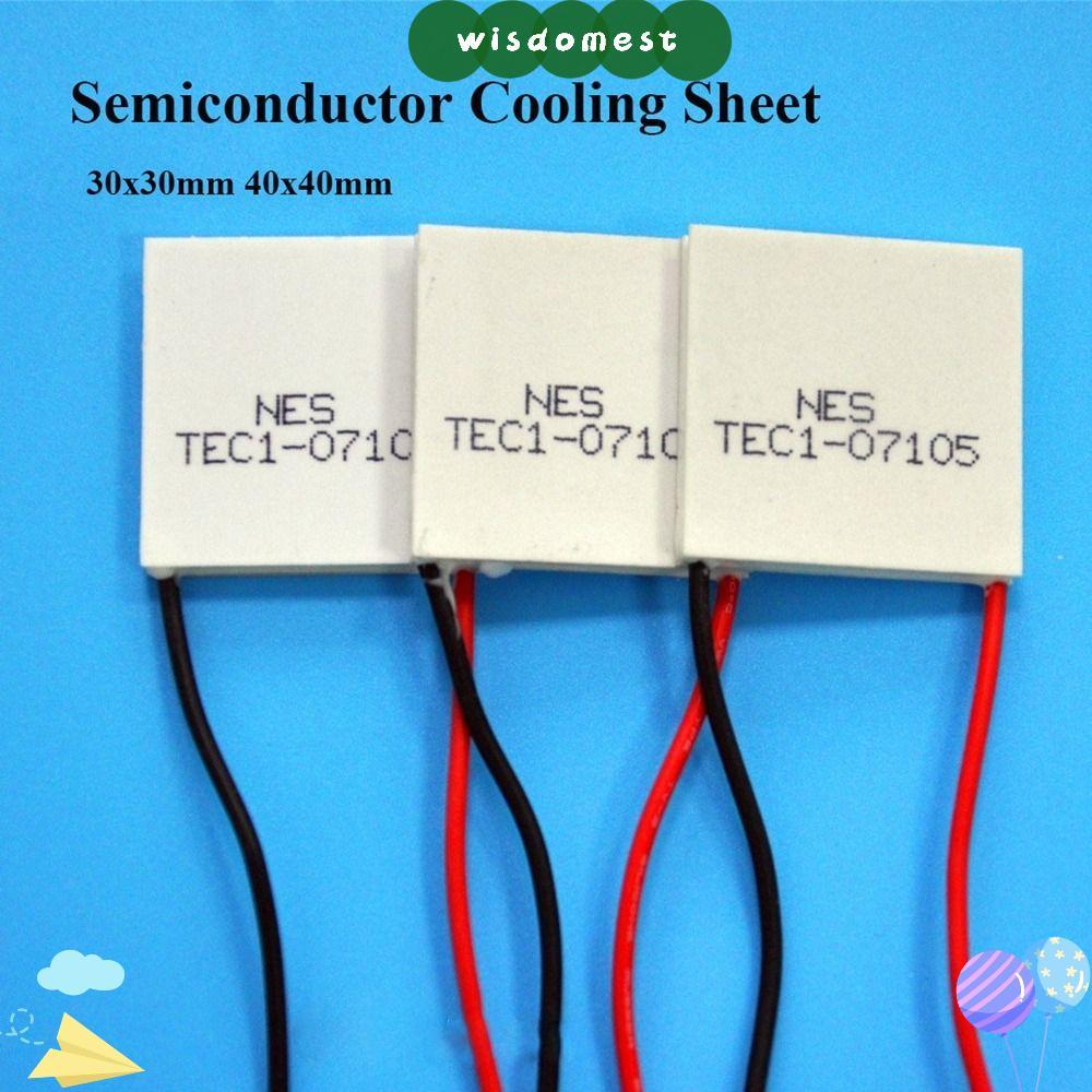 แผ่นทําความเย็น WISDOMEST, TEC1-07104 TEC1-07103 แผ่นทําความเย็นเซมิคอนดักเตอร์, TEC1-12706 TEC1-127