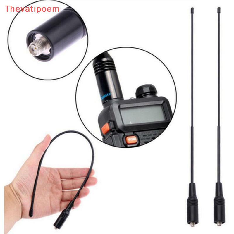 [Thevatipoem] NA-771 SMA-Female Dual Band 10W เสาอากาศสําหรับ Baofeng UV5R UV-82 SAUS HOT