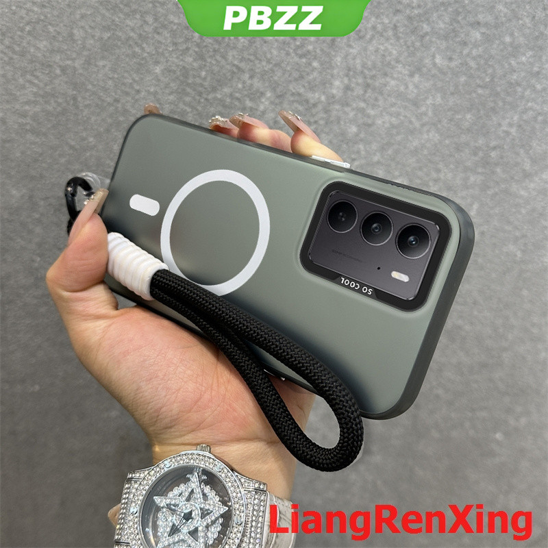PBZZ เคสสําหรับRealme C75 C71 C75X 4Gเคสโทรศัพท์เคสแข็งTPUกันกระแทกออกแบบใหม่ความงามพร้อมที่วางและเชือกเส้นเล็กน่ารัก CYDTBS02