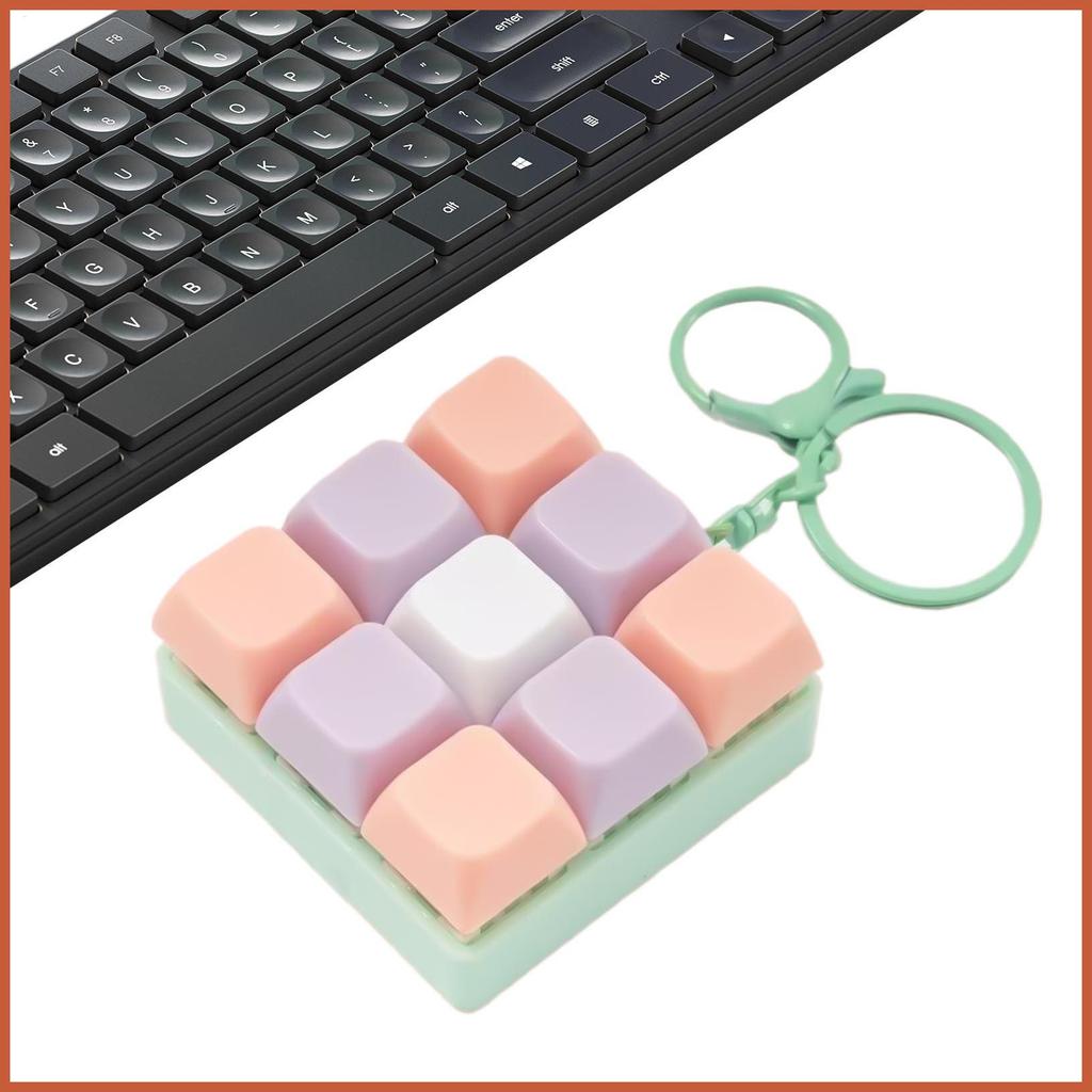 Fidget Clicker ที่ถอดออกได้ Reconfigurable Gadget พวงกุญแจจี้ Fidget Clicker สําหรับวัยรุ่นผู้ใหญ่ผู