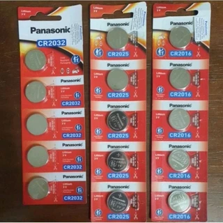 Original 1 PC Panasonic CR2032 / CR2016 / CR2025 / CR1220 / CR1632 / CR1620 / CR16 แบตเตอรี่ลิเธียม 3V