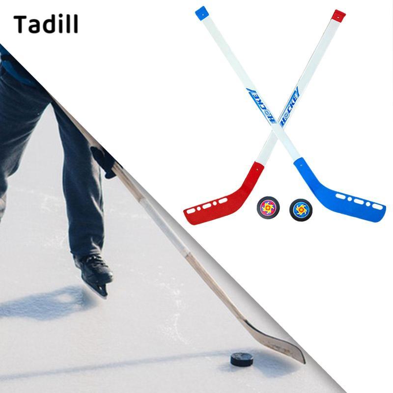Tadill Hockey Stick และ Ball Set Portable Street Hockey Sticks Mini Hockey Sticks เกม