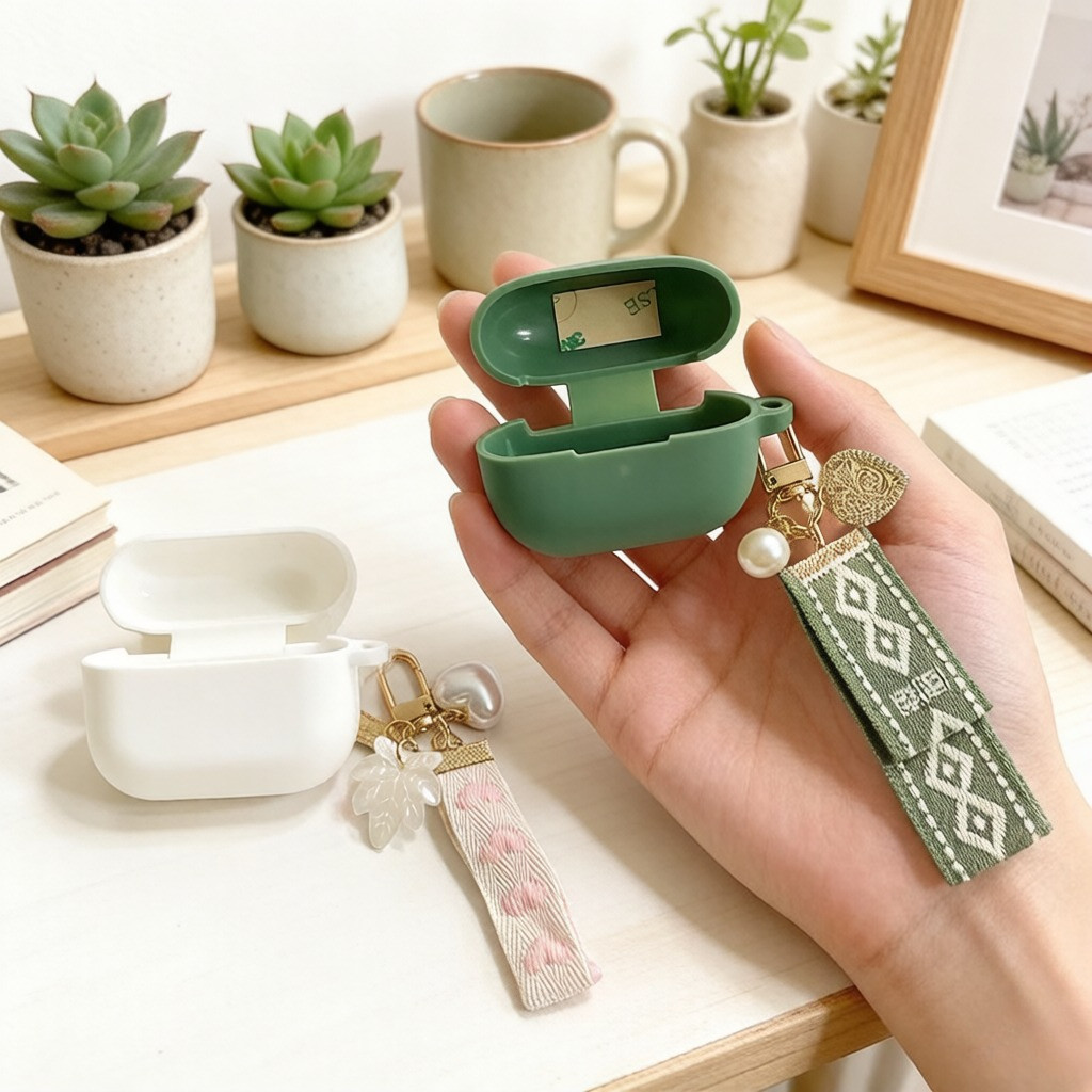 หรูหรา keychian สําหรับ Bowers & Wilkins Pi8 PI7 Pi6 กรณีซิลิโคนหูฟังสําหรับ B & W PI7 ฝาครอบอุปกรณ์