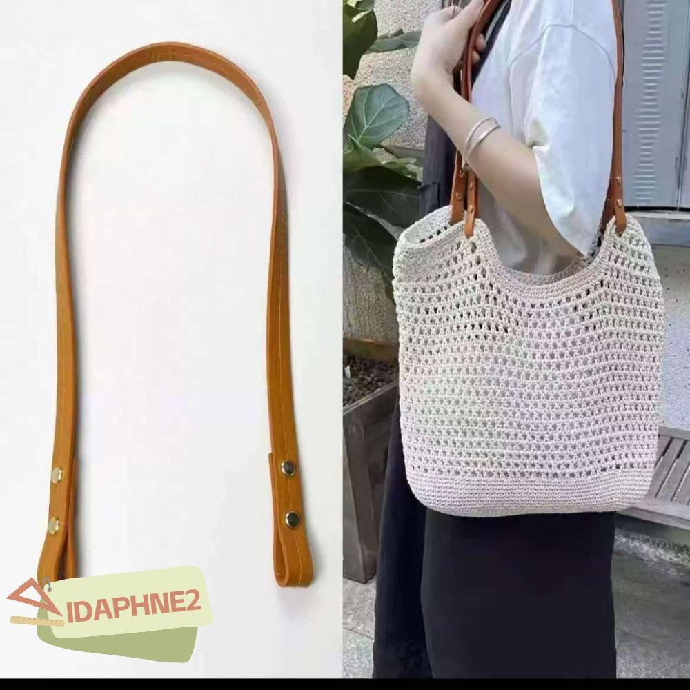 IDAPHNE2 เข็มขัดจับกระเป๋า, DIY สายคล้องไหล่ที่ถอดออกได้, เปลี่ยนกระเป๋าหนัง PU เข็มขัดผู้หญิง