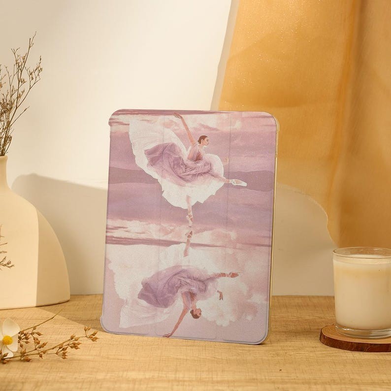 เคส iPad สาวเต้น,เคส iPad Air สําหรับ 13"/11"iPad Pro 2024,13"เคส iPad Air 6,เคส iPad mini 6,10.9"เค