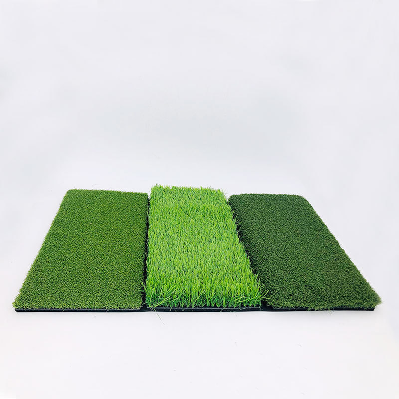 Golf combination hitting mat, grass combination swing mat, foldable indoor golf practice mat