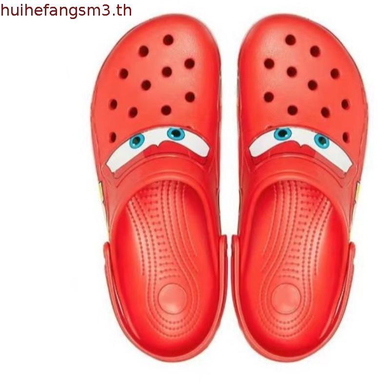 รองเท้าครอสผู้ชาย MCQUEEN รองเท้าแตะรองเท้าชายหาดสําหรับผู้ใหญ่ # 205759