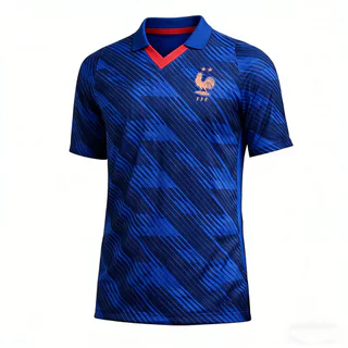 เสื้อฟุตболล์โลกปี 2026 ฝรั่งเศส สำหรับทุกวัน เหมาะสำหรับผู้ใหญ่และเด็ก พิมพ์ชื่อตามต้องการได้