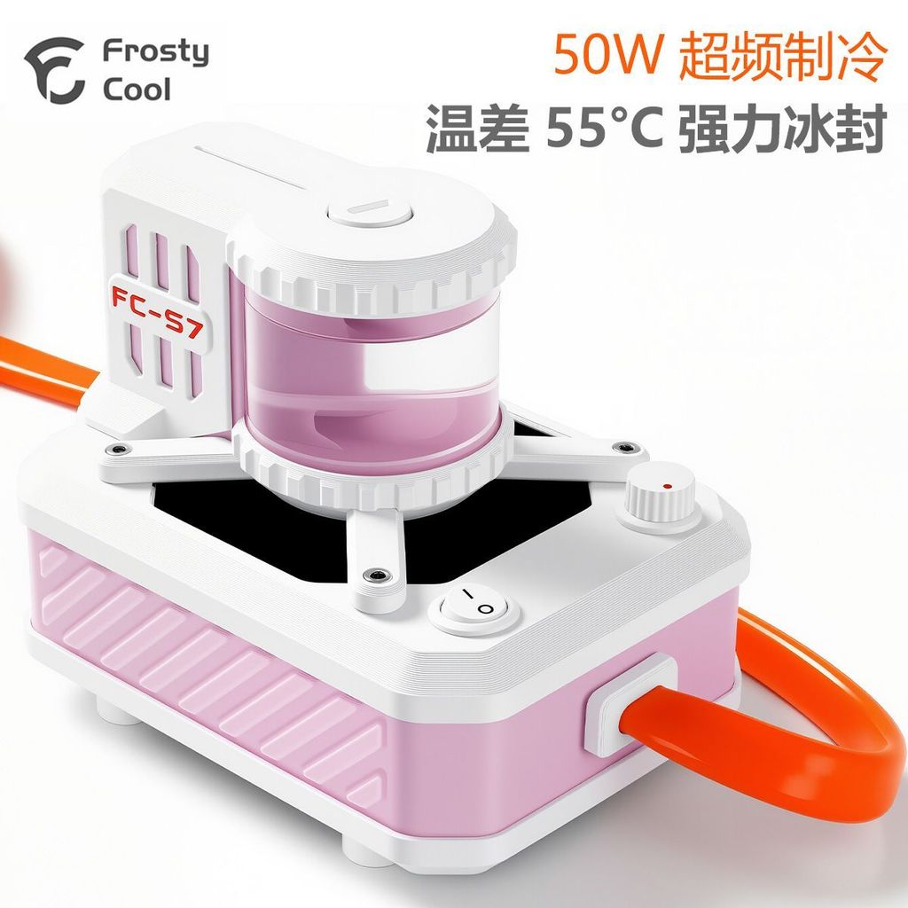 FC Fangbing s7 หม้อน้ําระบายความร้อนด้วยน้ํา Semiconductor Live Liquid Cooling โทรศัพท์มือถือแท็บเล็ตเฉพาะ diy หม้อน้ํา