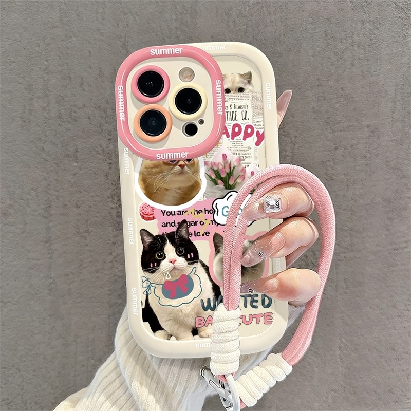 เคส+สร้อยข้อมือ VIVO Y100 Y19S Y28 Y36 Y27 Y27S Y33S Y33T Y17S Y17 Y15 Y12 Y19 Y16 Y15S Y03 Y03T Y01