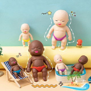 สกุชชี่ ของเล่นเด็กตุ๊กตามินิยืดต่อต้านความเครียดบีบของเล่นส…
