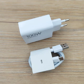 Xiaomi Poco F8 Ultra M8 F8 Pro 100W Charger Turbo Fast Charge EU Power Adapter 6A ประเภท C สาย Mi 17 Pro Redmi K90 ProMax Turbo5