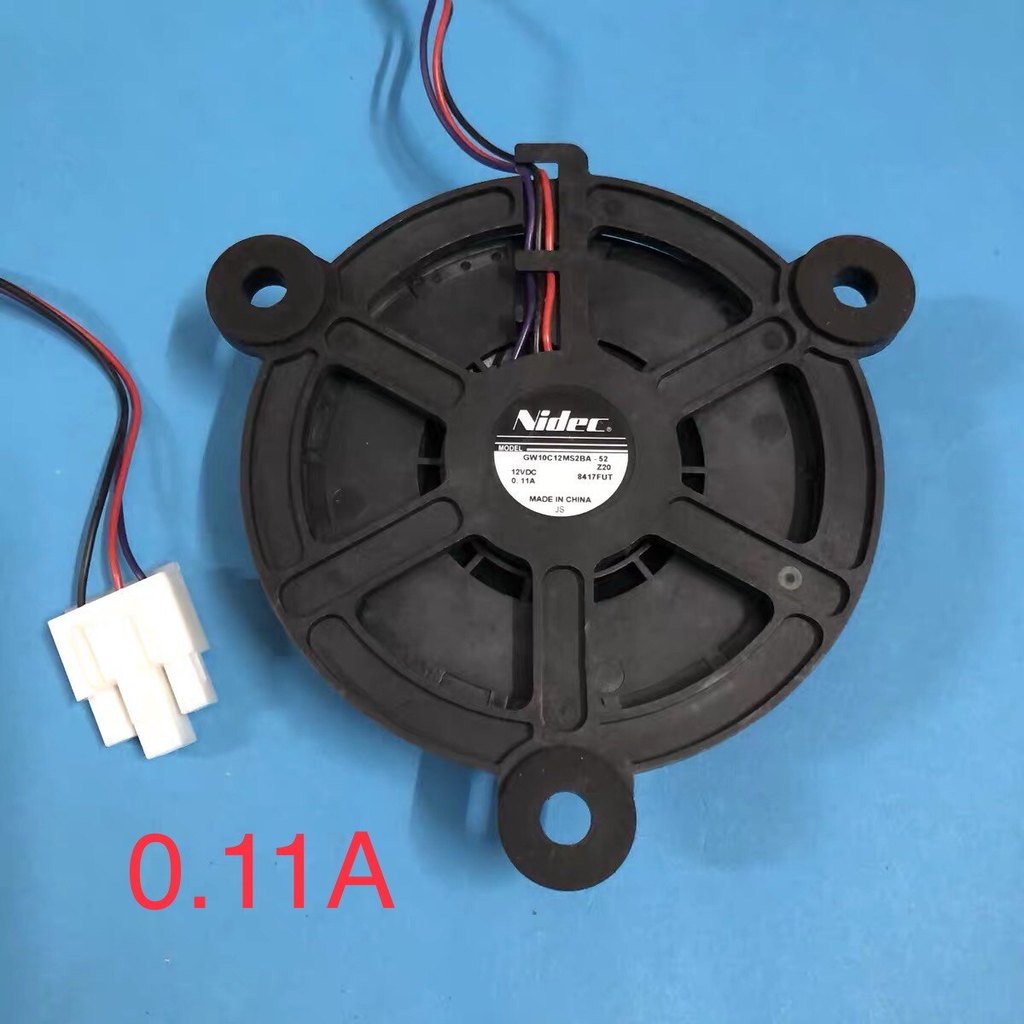 เหมาะสําหรับตู้เย็น Midea BCD-201WM พัดลม GW10C12MS2BA-52 12VDC 0.11 3 สาย