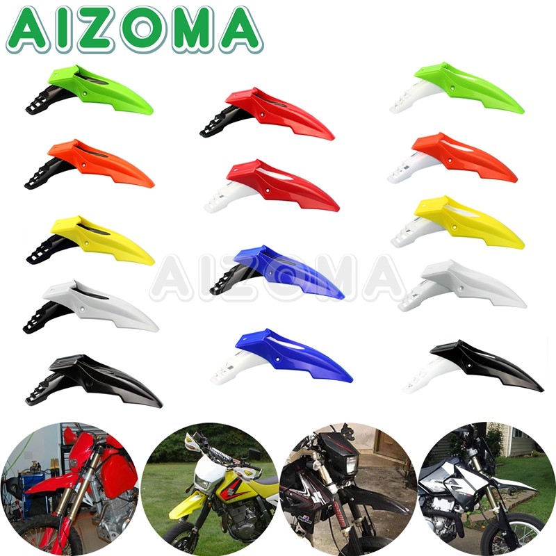Zรถจักรยานยนต์ด้านหน้า Fender Dirt Bike Mudguard สําหรับ Kawasaki Ninja Z900 Z650 Versys Vulcan Yama