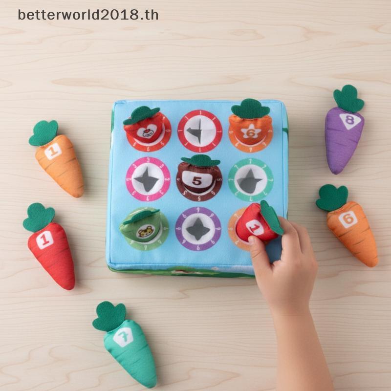 [bet] Baby Montessori ของเล่นเด็ก 6 12 เดือน 1 2 ปีพัฒนาเกมสําหรับชายหญิงทารกหัตถกรรมของเล่นประสาทสั