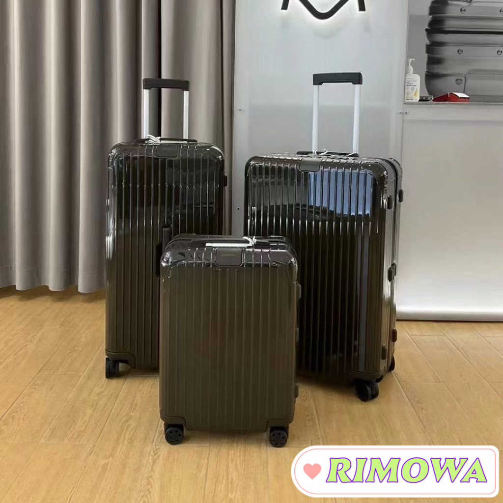 กระเป๋าเดินทาง RIMOWA ของแท้ใหม่เอี่ยม｜Essential Trunk Plus (มีให้เลือก 3 ขนาด) สีน้ำตาลซีดาร์, กระเ