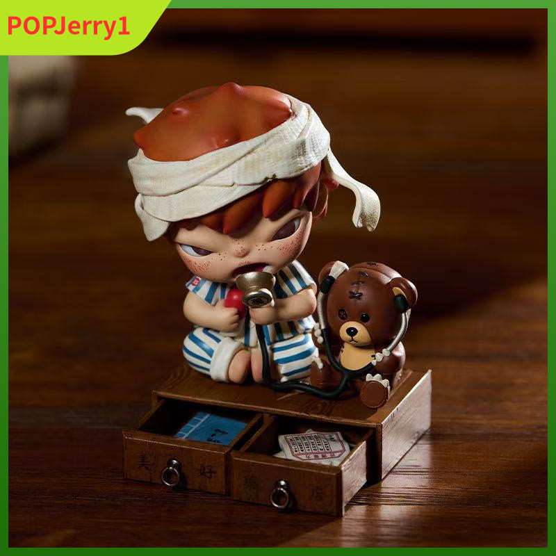 POPMART Hirono Hirono Hirono Pharmacy รูปเครื่องประดับของเล่นของขวัญ