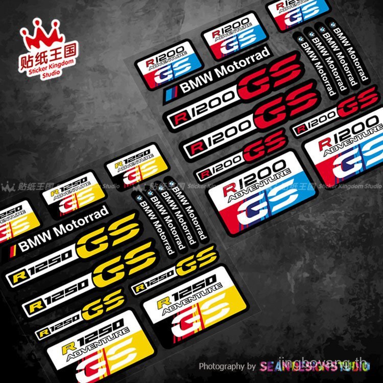 Water Bird R1200GS R1250GS ADV F800GSF850GSF700GSF750GS สติ๊กเกอร์สะท้อนแสง