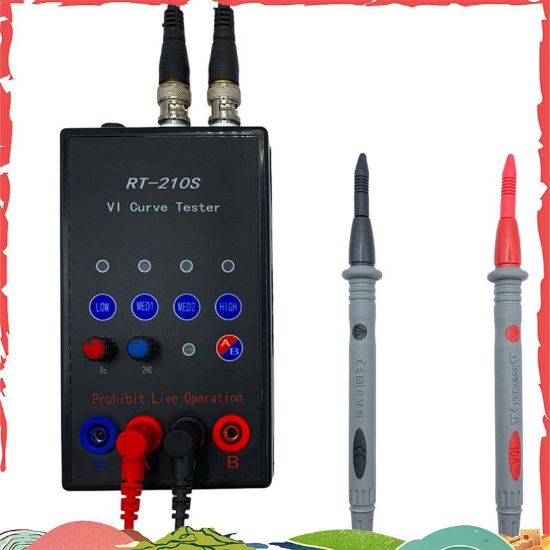 210S VI Curve Tester เครื่องวิเคราะห์ลายเซ็นแบบอะนาล็อกแผงวงจรอิเล็กทรอนิกส์เครื่องมือตรวจจับความผิด