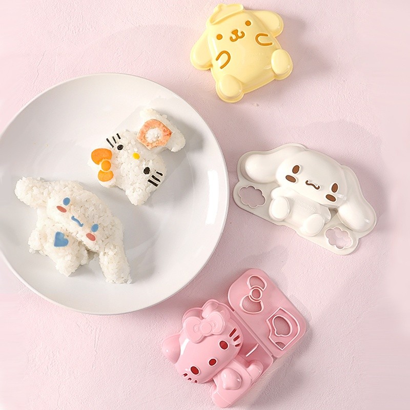 SANRIO United States HelloKitty Baby Baby Baby Rice Ball Mold Cute Food-Earent Gift Information Baby