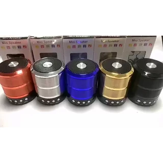 ลำโพงบลูทูธ เสียงดี เสียงดัง เบสหนัก รุ่น WS-887 Speaker Bluetooth Micro SD card Flash Drive USB