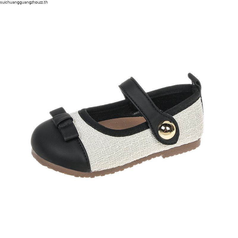 Vitage Style Baby Girl Doll Shoes Korean Lady Style Baby Girl Shoes Mixed in 2 สีสวยมาก B271