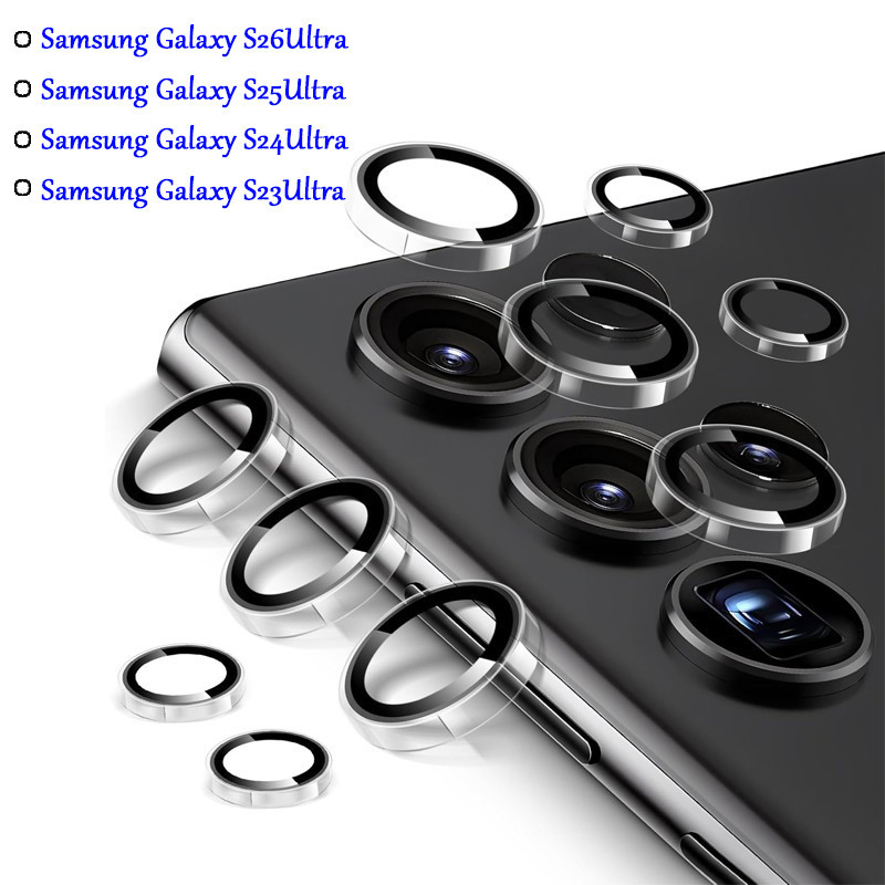For Samsung Galaxy S26 Ultra (ส่งในไทย) วงแหวน ฟิล์มกล้อง S26/S25/S24/S23 Ultra ตรงรุ่น (CAMERA LENS GLASS FILM) 037