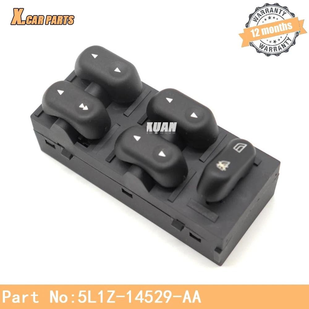 5L1Z-14529-AA Power Master Control สวิทช์หน้าต่างด้านหน้า LH Driver ด้านข้างสําหรับ Ford Crown Victo