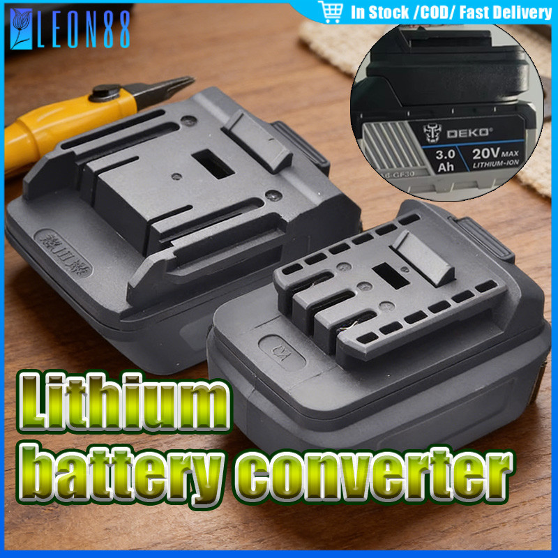 ของมาใหม่！อะแดปเตอร์ ตัวแปลงแบตเตอรี่ลิเธียม A3 21V สําหรับ Makita อุปกรณ์เสริมเครื่องมือไฟฟ้า