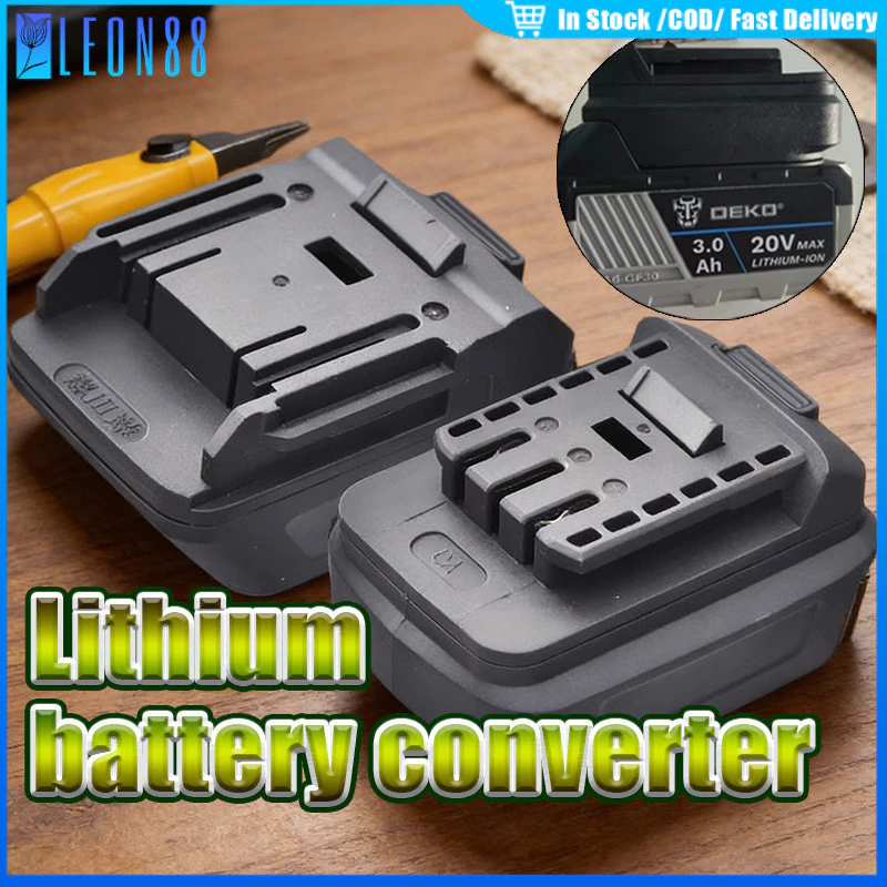 ของมาใหม่！อะแดปเตอร์ ตัวแปลงแบตเตอรี่ลิเธียม A3 21V สําหรับ Makita อุปกรณ์เสริมเครื่องมือไฟฟ้า