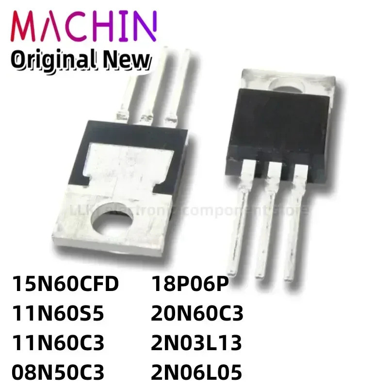 5pcs SPP15N60CFD SPP11N60S5 SPP11N60C3 SPP08N50C3 SPP18P06P20N60C3 SPP2N03L13 ทรานซิสเตอร์ SPP2N05P2