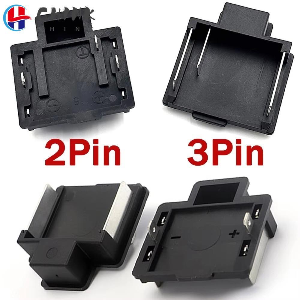 CHINK Terminal Block, 2/3Pin เครื่องมือไฟฟ้าอุปกรณ์เสริมขั้วต่อแบตเตอรี่,ของขวัญมัลติฟังก์ชั่แบตเตอรี่คลิปเชื่อมต่ออะแดปเตอร์ลิเธียมสําหรับ Makita 21V
