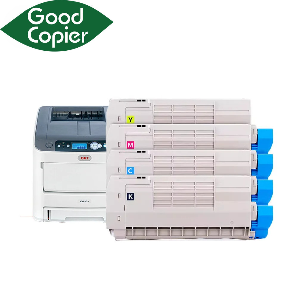 1PCS C710 ตลับหมึกสําหรับ OKI c710 c710n c710dn c711 c711n c711dn c711dtn c711wt โทนเนอร์สีที่รองรับ