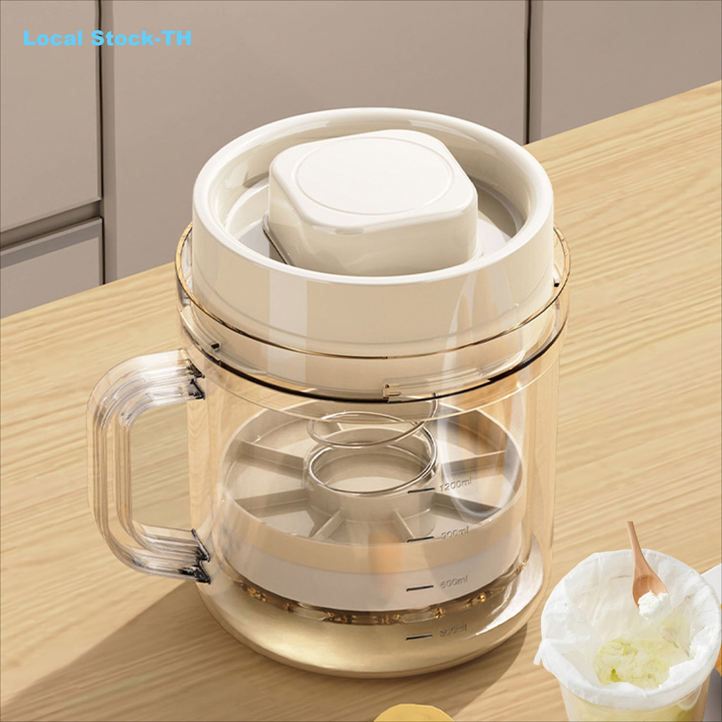【SayTH✨1-3 วัน】เครื่องทํากรีกโยเกิร์ต SIZE ใหญ่ ที่กรองกรีกโยเกิร์ต1700ml ชีส ที่ทำกรีกโยเกิร์ต ตัวแยก นมถั่วเหลือง เวย์