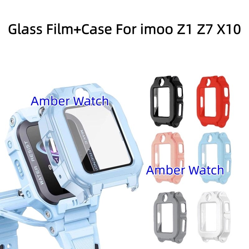 ฟิล์มแก้ว + สําหรับ imoo Z1 Z7 x10 ป้องกันหน้าจอ imoo Z1 กรณี imoo Z7 กรณี imoo X10 กรณี