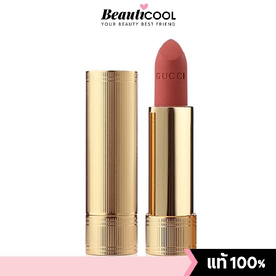 GUCCI Lip Color Rouge A Levres Mat ลิปสติกสุดหรู เม็ดสีแน่นชัด ติดทนนาน