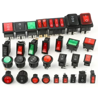 (1ชิ้น) KCD สวิทช์เปิด-ปิด สวิทช์กระดก 250VAC 6A 2ทาง/3ทาง แบบมีสาย Rocker switch with cable wire สวิตช์ไฟฟ้า เปิด/ปิ...
