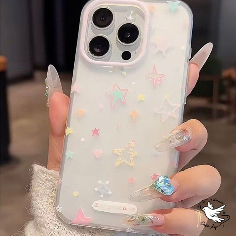 COD-ในไทย กรณีโทรศัพท์ จัดส่งจากประเทศไทย เรียบง่ายสไตล์อินสตาแกรมfor iPhone 17 16 15 14 13 12 11 PRO MAX 7/8P ป้องกันลา
