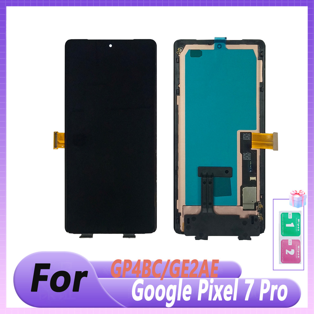 ทดสอบ 100% OLED สําหรับ Google Pixel 7 Pro จอแสดงผล LCD Touch Screen Digitizer สําหรับ Pixel 7 Pro G