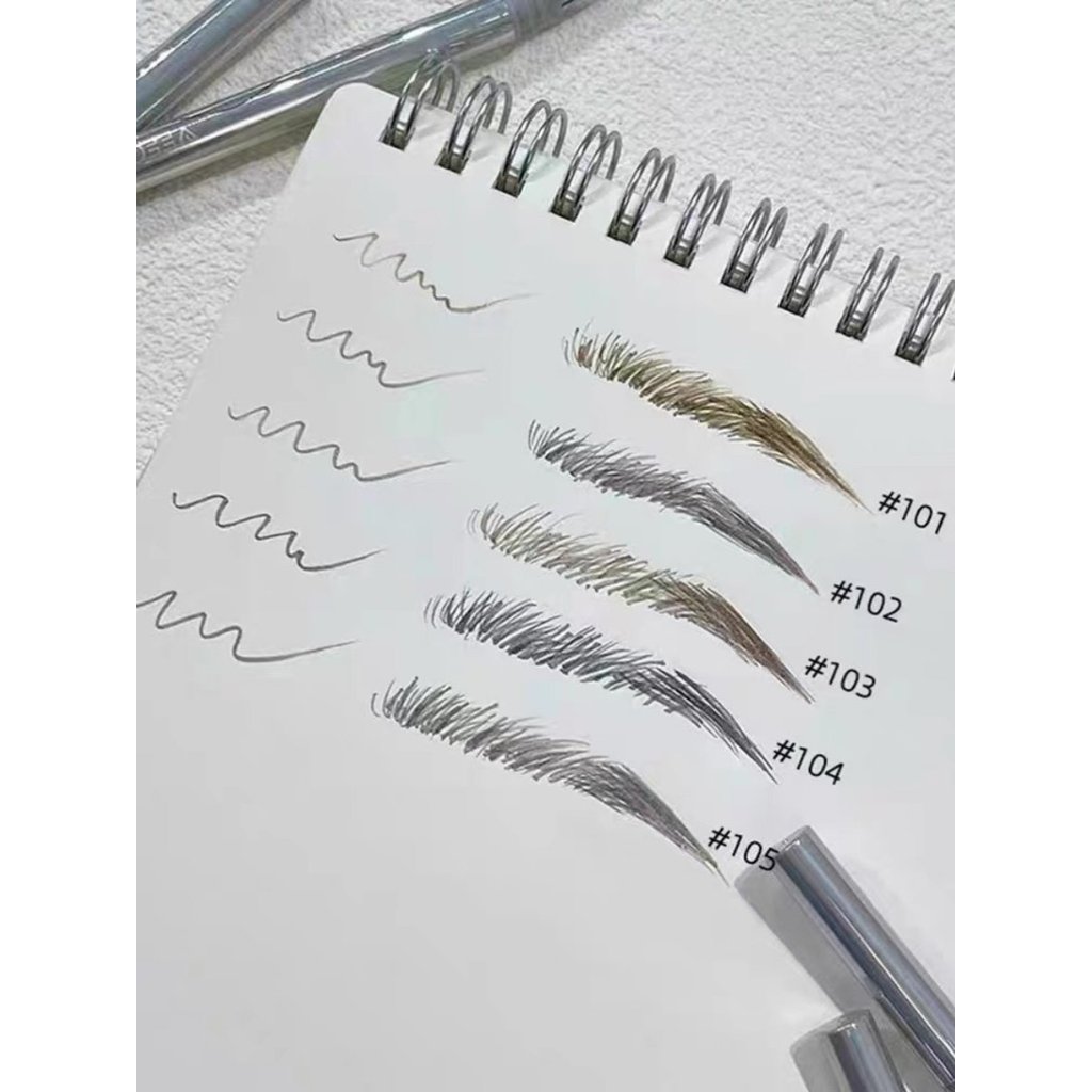 คิ้ว สอเขียนคิ้ว Weizi Water Eyebrow Pencil Split-Fork Water Eyebrow Pencil Water Eyebrow Pencil Wat