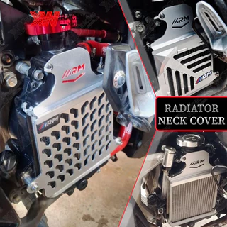 เกราะป้องกันหม้อน้ำรถจักรยานยนต์ ฝาครอบคอหม้อน้ำ Honda Click 125/150 ADV150 PCX150 Vario 125/150 Plug And Play ฟรีสติกเกอร์