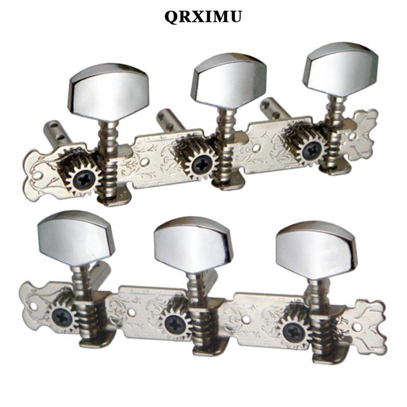 Sharprepublic Classic Guitar Parts String Tuning Peg Tuner ปุ่มคีย์ 3R3L สําหรับกีตาร์พื้นบ้าน