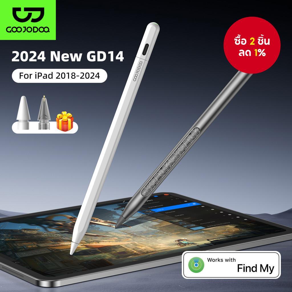 โปรแกรมปรับแต่ง Goojodoq GD14 Stylus สําหรับปากกา iPad Gen 10/9 Air4/5/6 Pro 11/12.0/13 2018-2024