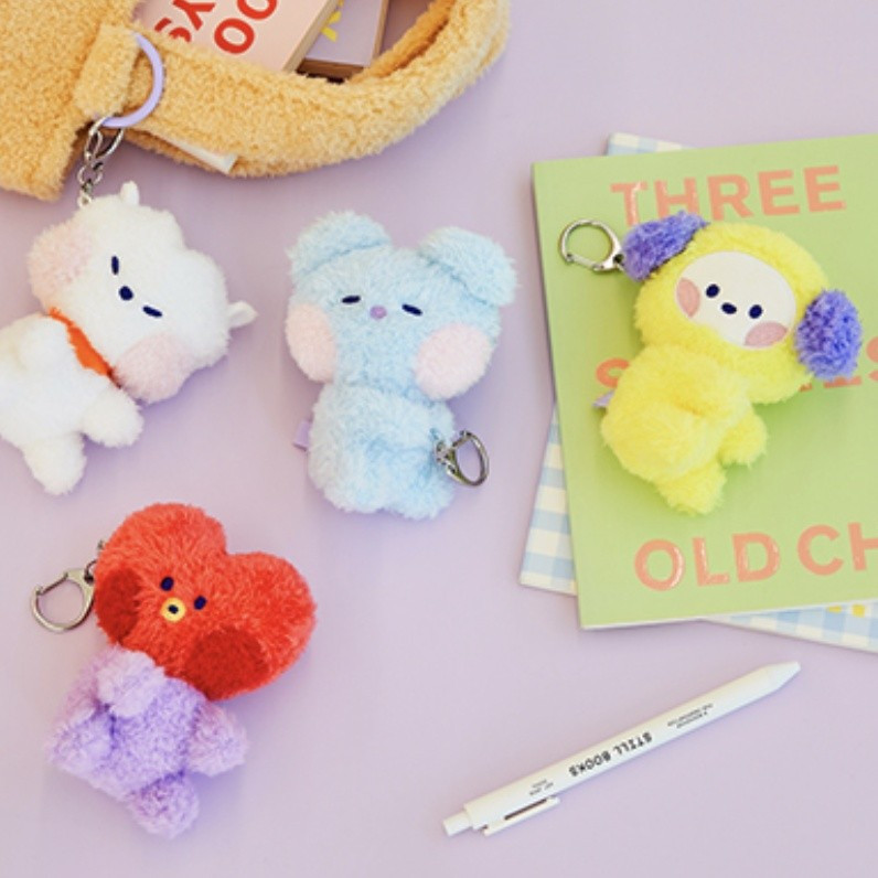 พร้อมสต็อกเกาหลีของแท้ BT21 minini อะนิเมะการ์ตูนตุ๊กตาตุ๊กตาตุ๊กตาของเล่น BTS BTS