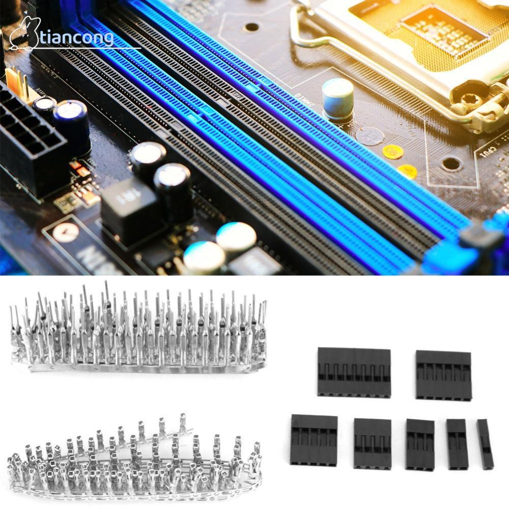 TIANCONG 310PCS Wire Jumper Connector, 9 ค่าพลาสติก Header Connector Housing, ชุดสารพัน 2.54 มม.Pitc