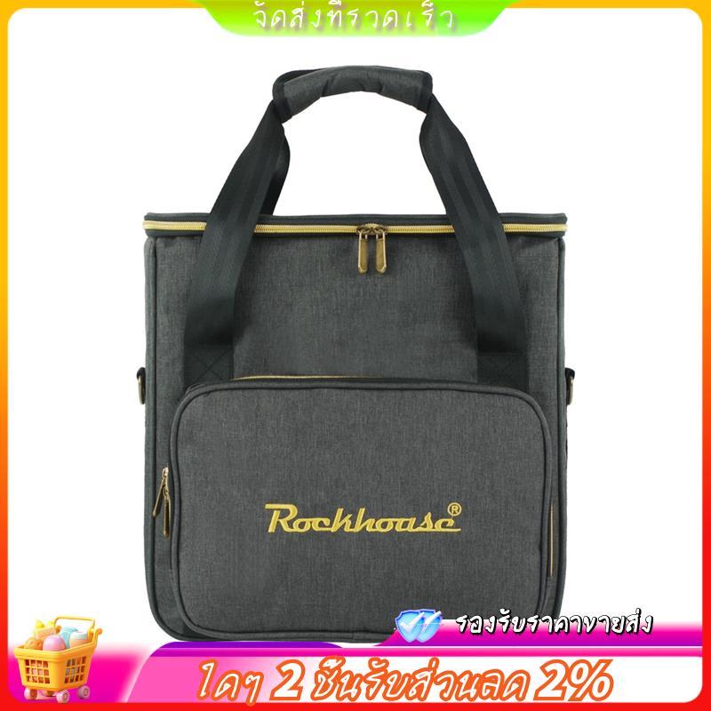 กระเป๋าเก็บของสําหรับ 12 นิ้ว LP Vinyl Records Vinyl Records Carrying Bag ถืออัลบั้มไวนิลสูงสุด 10 ช