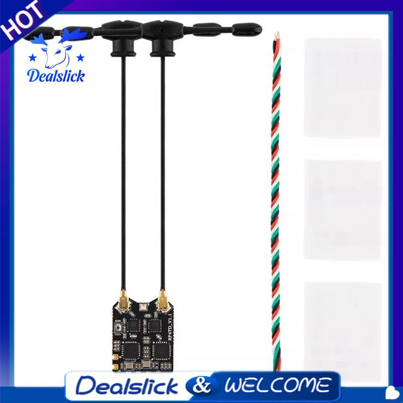 RP4TD ExpressLRS 2.4 Ghz Nano Receiver ในตัว Dual TCXO 2x100mW 2.4G ELRS RX สําหรับ FPV Long Range R